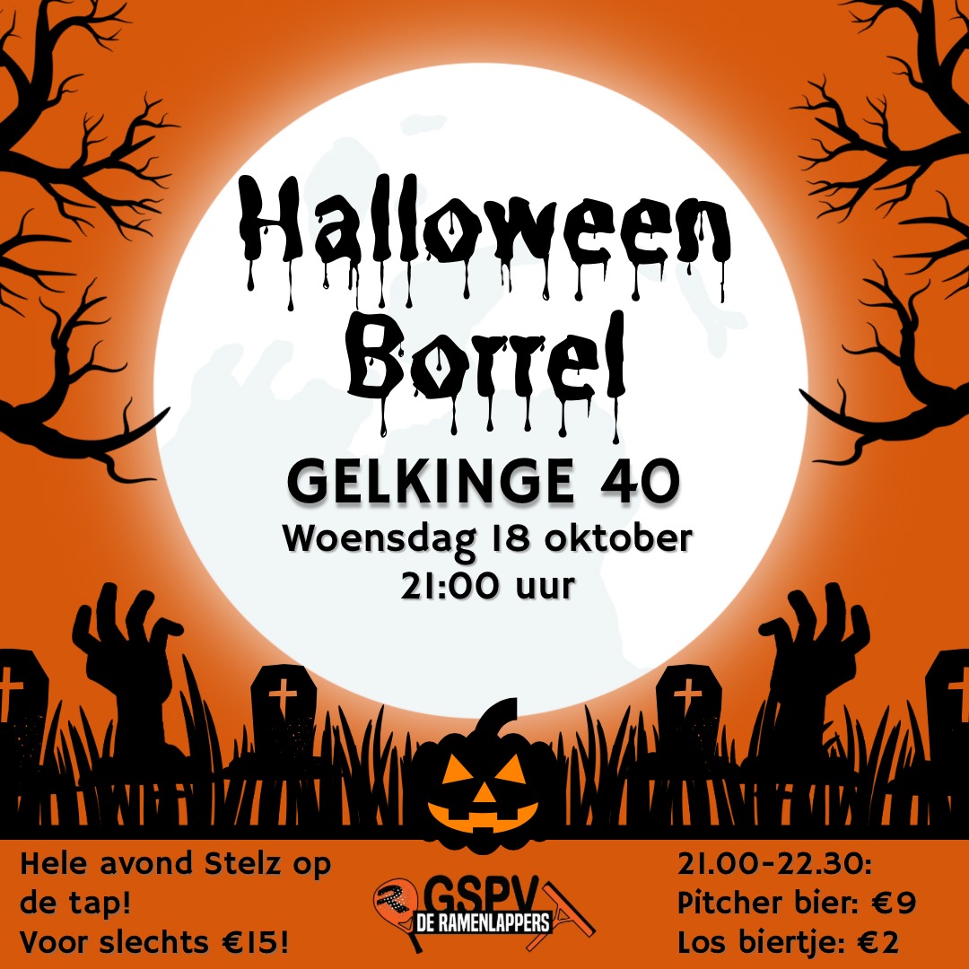 Halloween borrel
