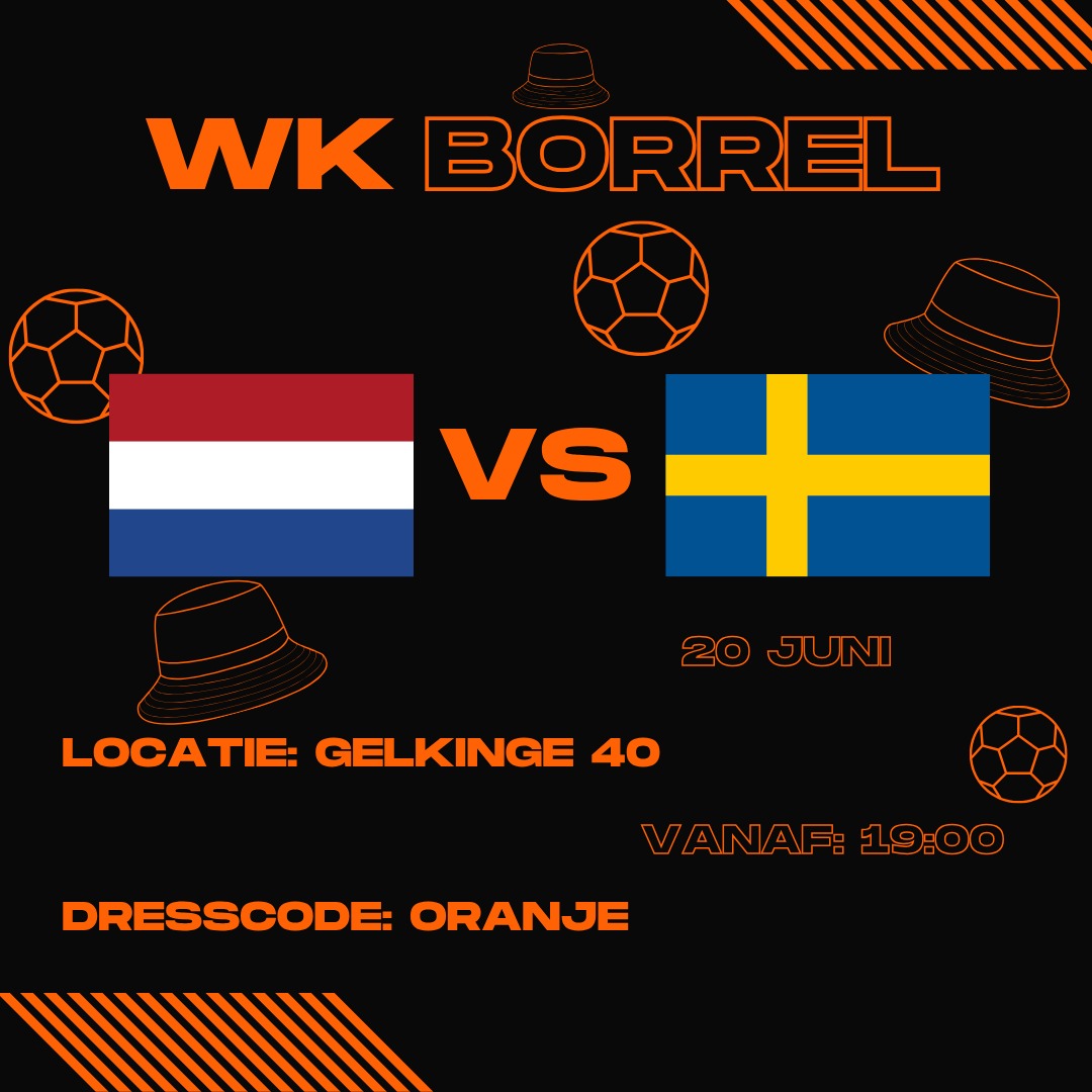 Bootborrel + WK borrel